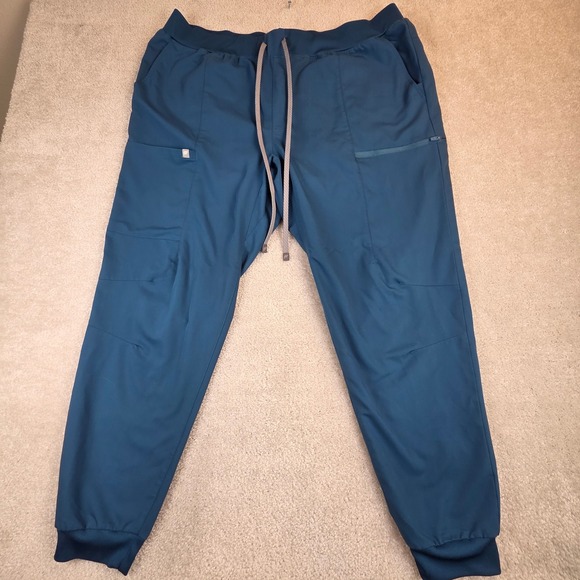 Fabletics Other - Fabletics All Shift Scrub Jogger Pants Mens 2X Caribbean Blue Medical dental Vet
